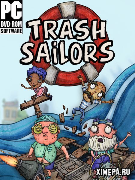 постер игры Trash Sailors