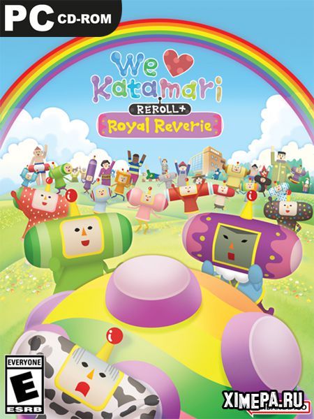 постер игры We Love Katamari REROLL+ Royal Reverie