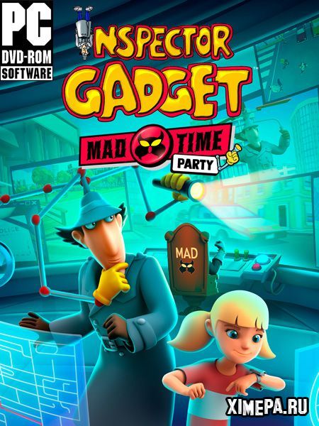 постер игры Inspector Gadget - Mad Time Party