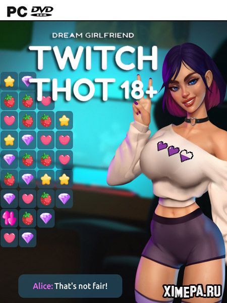 постер игры Dream Girlfriend: Twitch Thot