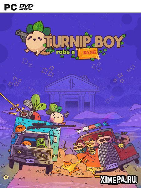 постер игры Turnip Boy Robs a Bank