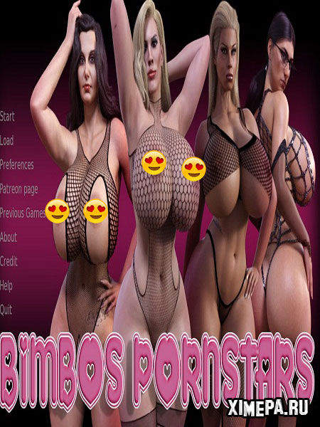 постер игры Bimbos Pornstars